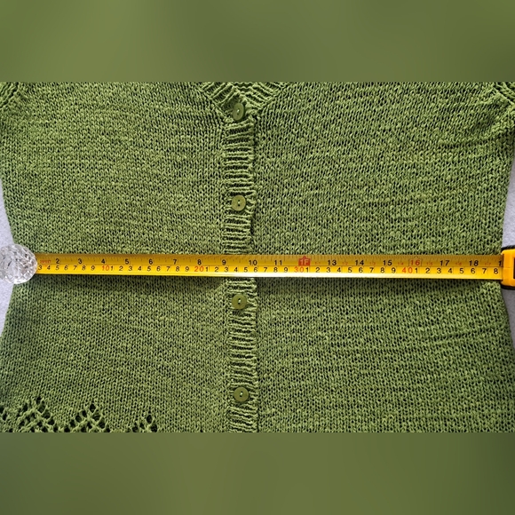 BCBGMaxAzria Forest Green Women's Cardigan - Picture 7 of 14